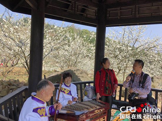 【CRI专稿 标题摘要】花开十里成景观 铜梁石鱼镇花果山赏花季启幕