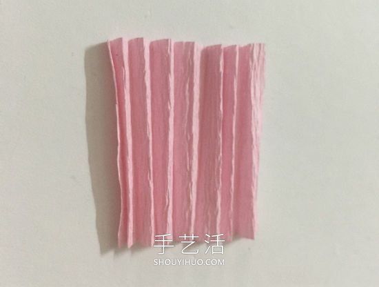 皱纹纸手工制作满天星的做法教程