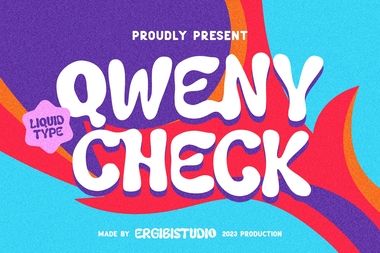 Qweny check字体