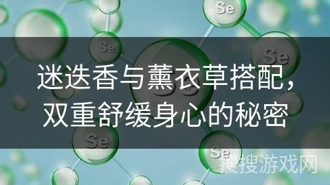 迷迭香与薰衣草搭配，双重舒缓身心的秘密