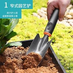 阿尼塔 种花工具家用种菜养花园艺松土花铲盆栽种植小铲子三件套平头小型