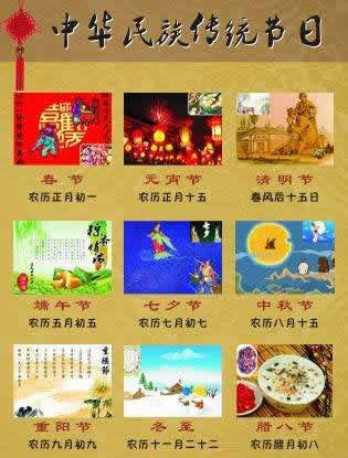 中国传统节日大全 民间节日集锦