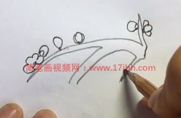 梅花简笔画图片带颜色