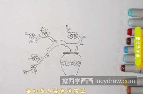 简单又好看梅花简笔画画法大全 古风仙气梅花简笔画怎么画