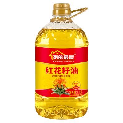 正宗红花籽油1.8L食用油哈萨克斯坦进口原料健康食用油 1800ml