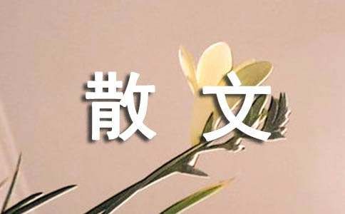 打破碗花花散文