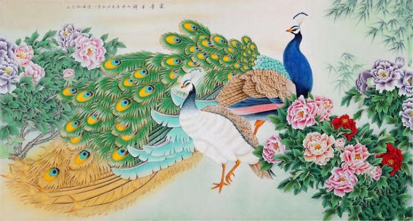 家里客厅挂牡丹画风水禁忌，什么人不适合挂牡丹画插图(2)