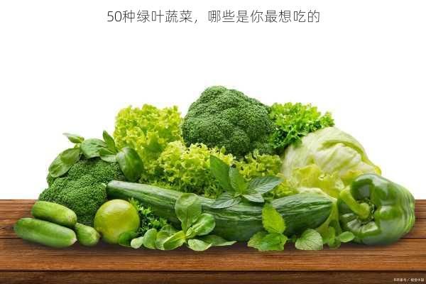 50种绿叶蔬菜，哪些是你最想吃的