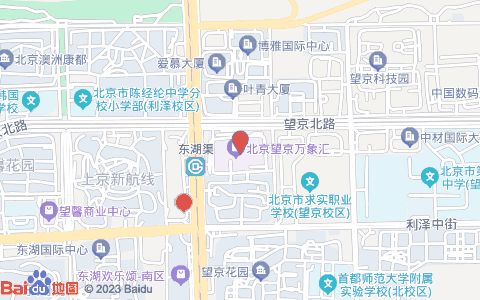 花盐街·民间川菜(望京华彩店)位置示意图