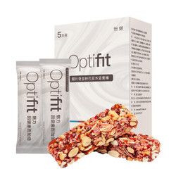 Optifit怡健 坚果棒 椰片奇亚籽巴旦木能量棒 代餐棒30g*5条 *7件