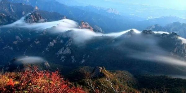 五台山迷人景色，犹如山如鹤立，景致迷人简直不要太美！