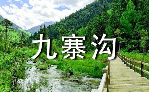 《迷人的九寨沟》阅读题附答案