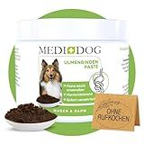 MEDIDOG 500g 狗用优质榆树皮酱，立即食用，无添加剂更好的消化，吃粪便，胃灼热，腹泻，滑榆树皮 |德国制造