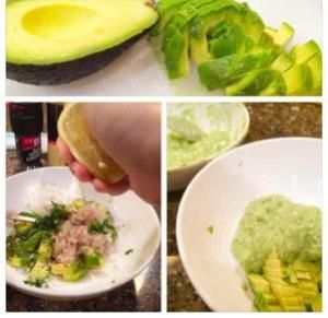 金枪鱼牛油果塔 Tuna and Avocado Tartare的做法步骤 第2步