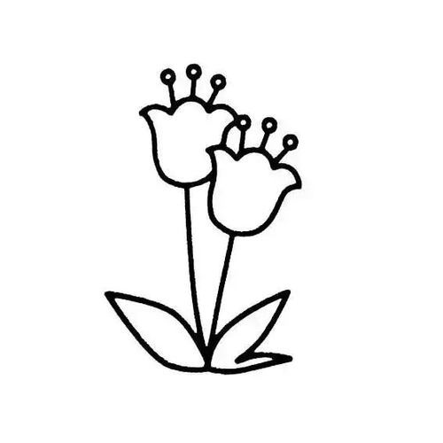 花朵幼儿简笔画大全手抄报素材